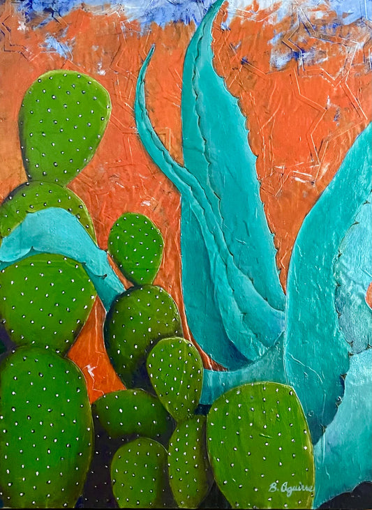 Print: Nopal Y Agave